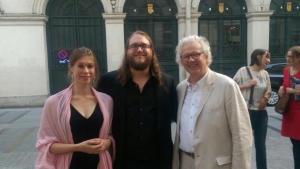 Emma Brown at deBuren, with Dorian van der Brempt and Willem Bongers